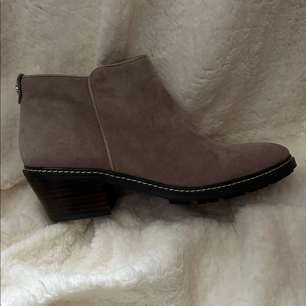 Sam Edelman Taupe Ankle Booties